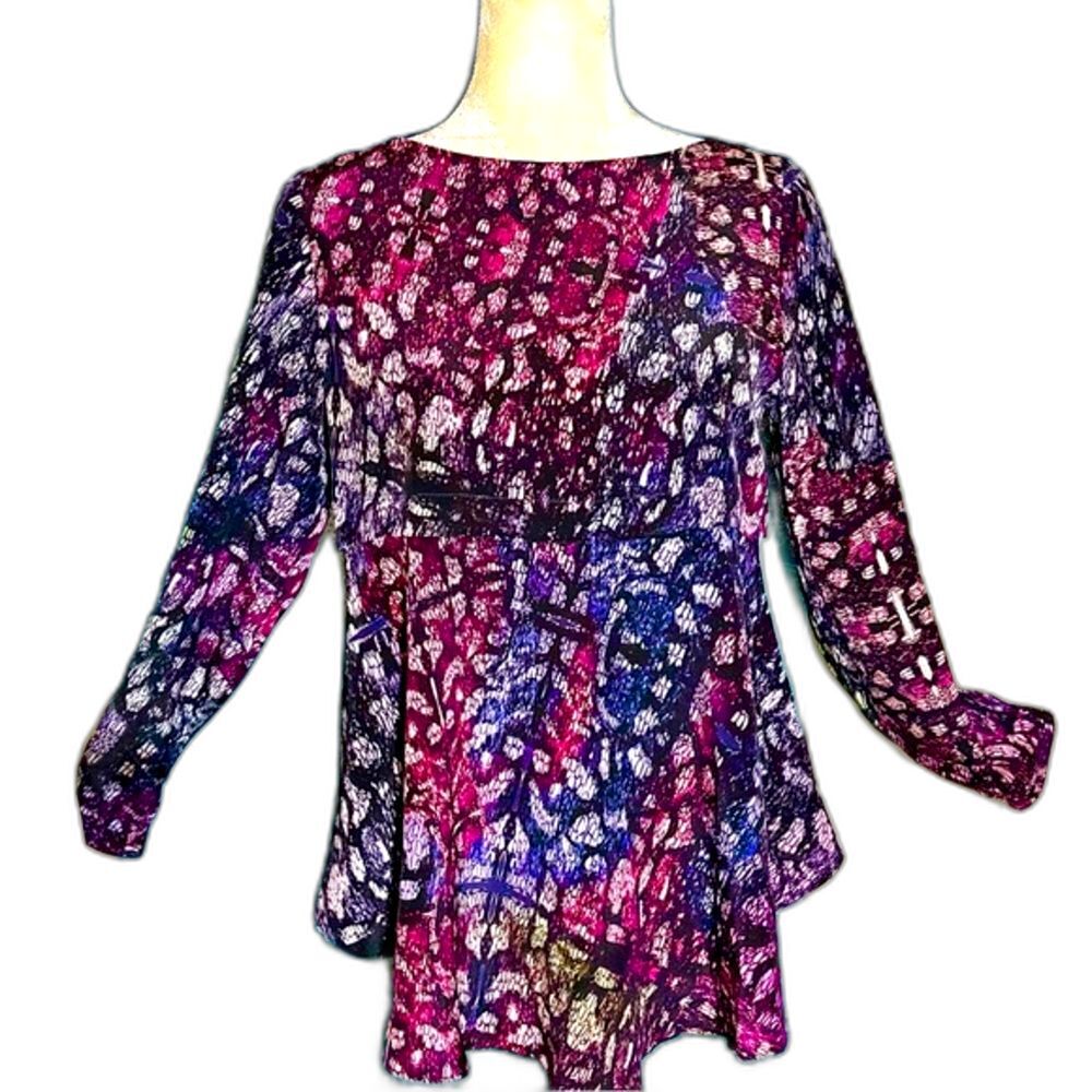 Hunter Bell Silk Blouse Sz S